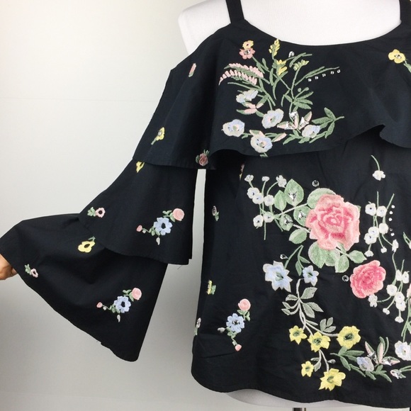 INC International Concepts Tops - International Concepts Floral Off Shoulder Top